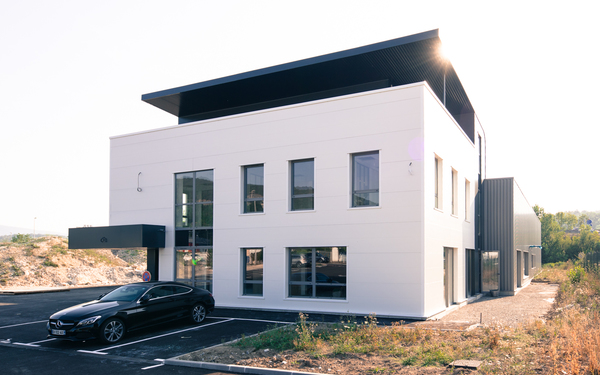 Construction d'un bâtiment mixte