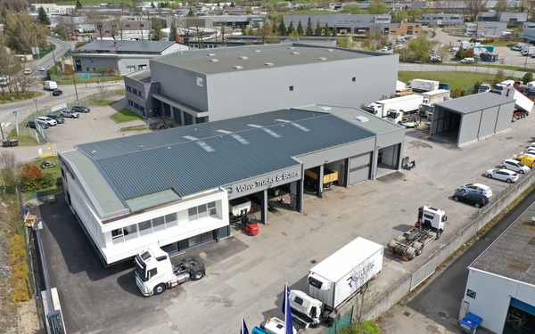 Construction d'un extension d'atelier et de bureaux à Pringy (74)