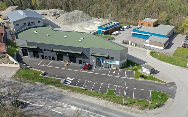 Construction d'un bâtiment de stockage et vente à Musièges (74)
