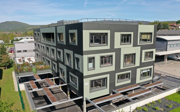 Construction d'un bâtiment de bureaux et services à Pringy (74)