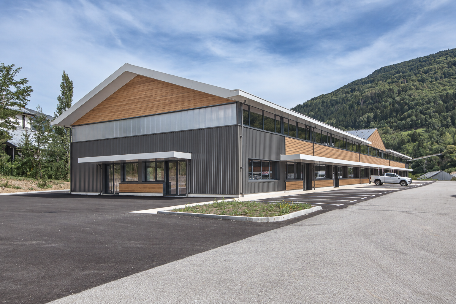 Construction du Bâtiment C – Village d’Entreprises à Bourg-Saint-Maurice